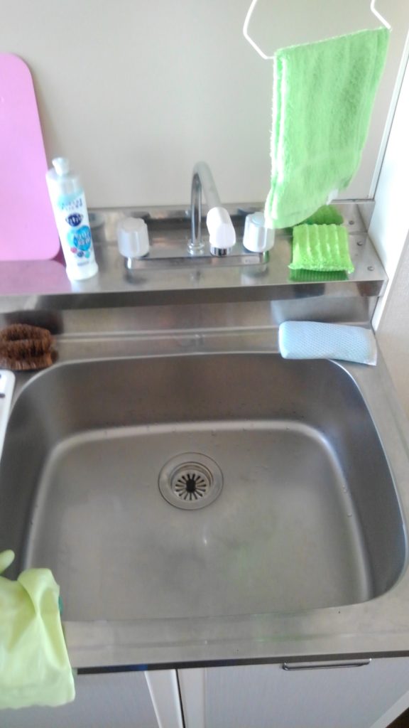 静岡市で台所の排水つまりトラブル解決施工事例