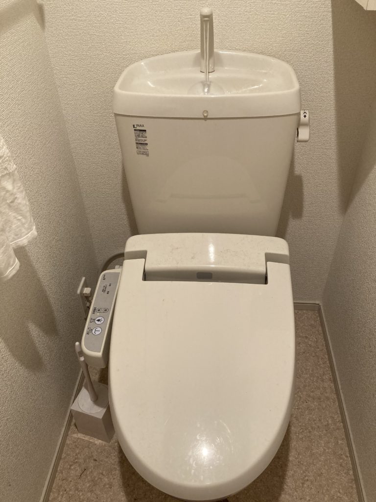 磐田市でトイレの排水管つまりトラブルを解決しました。